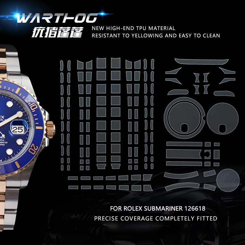 Rolex Watch Submariner - Cocok untuk Rolex Film 126618 Submariner