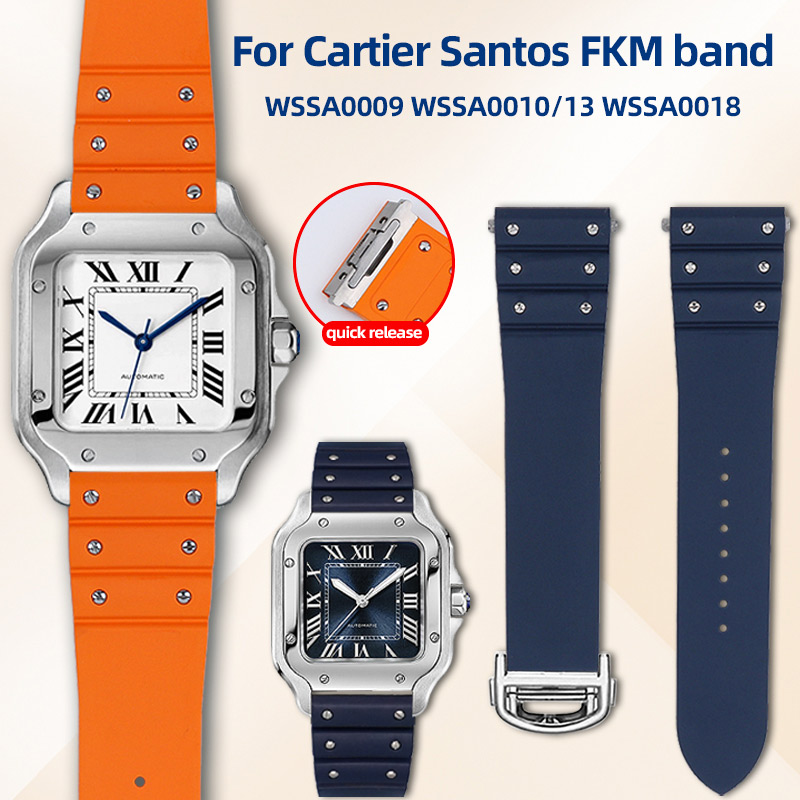 Cartier Watch Tank - 19mm 21mm Untuk Cartier Santos WSSA0009