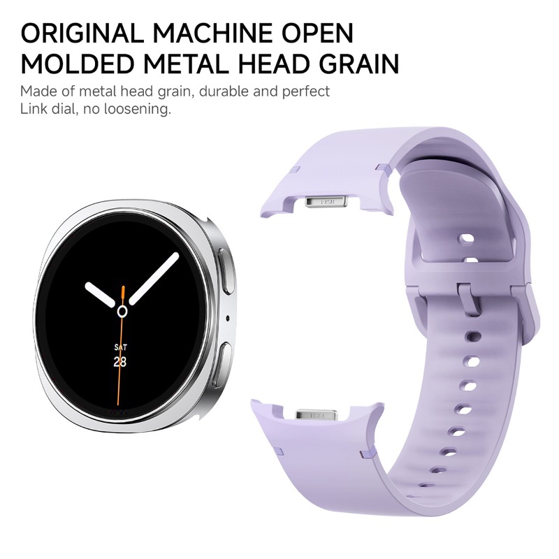 Silicone Watch Band 22Mm - Tali Silikon 20/22mm Untuk Samsung Galaxy
