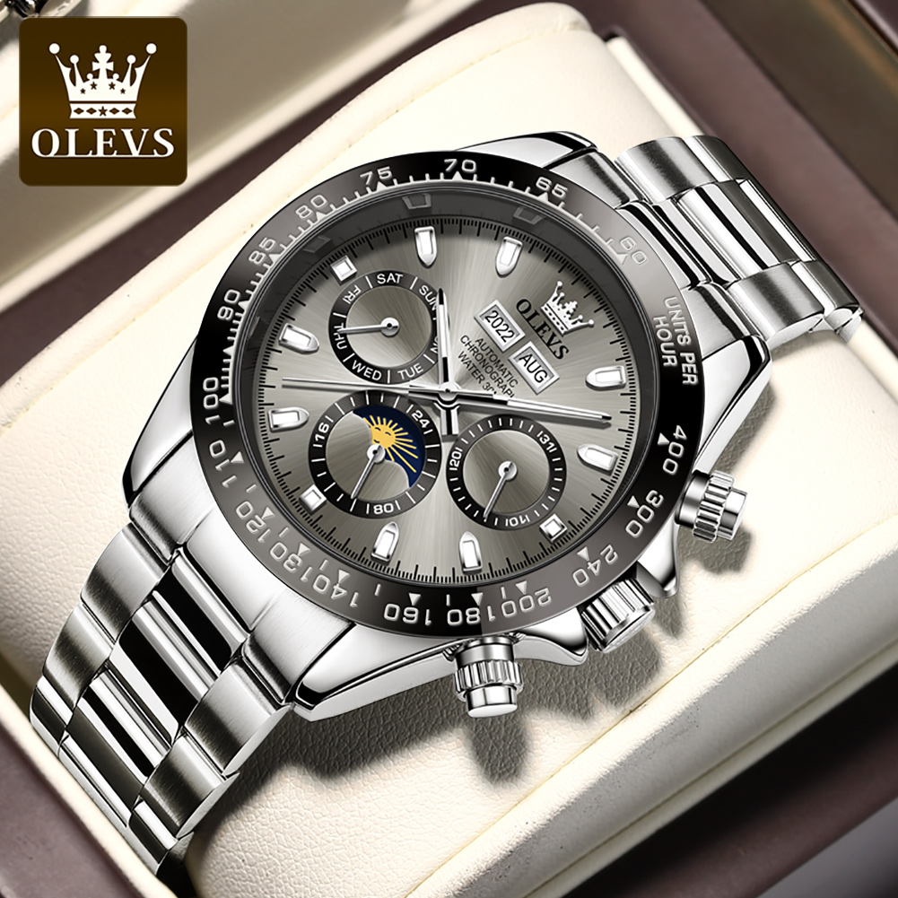 Cartier Watch Tank - OLEVS jam tangan mekanis otomatis, arloji