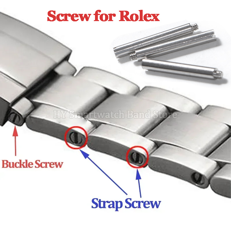 Rolex Watch Daytona - Sekrup Tali Jam Tangan Stainless Steel