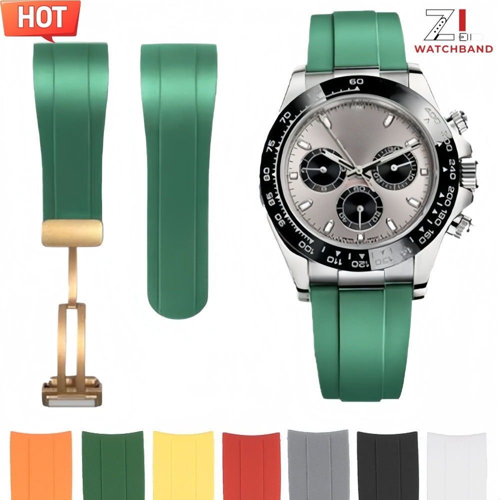 Rolex Watch Submariner - Untuk Rolex 22mm Tali Karet Submariner