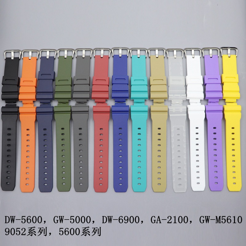 Casio Watch G-Shock Dw-5600 - Tali jam tangan Resin UNTUK Casio