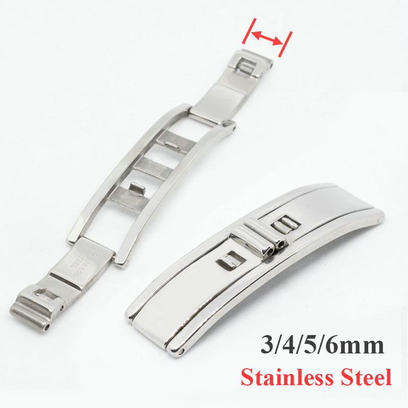 Butterfly Clasp Deployant - Jam tangan kupu-kupu gesper 3mm 4mm