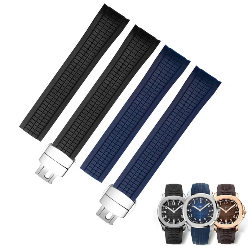 Patek Philippe Watch Aquanaut - Tali Jam Tangan Karet Lembut Aquanaut