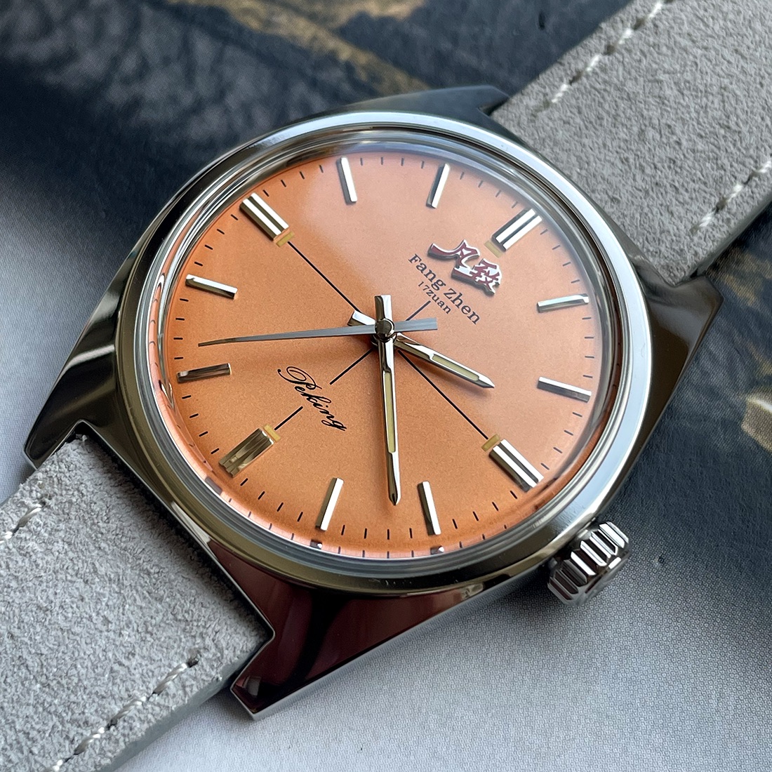 Seiko Watch Presage - Jam Tangan Merkur Dial Salmon Jam