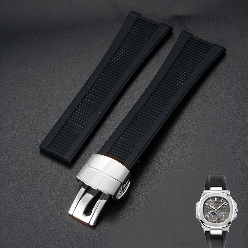 Patek Philippe Watch Nautilus - Tali jam tangan silikon untuk Patek