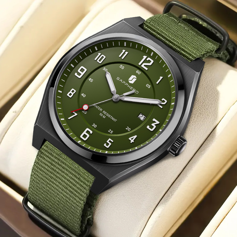 Tropic Strap Vintage - SAPPHERO Jam Tangan Kuarsa Olahraga Pria