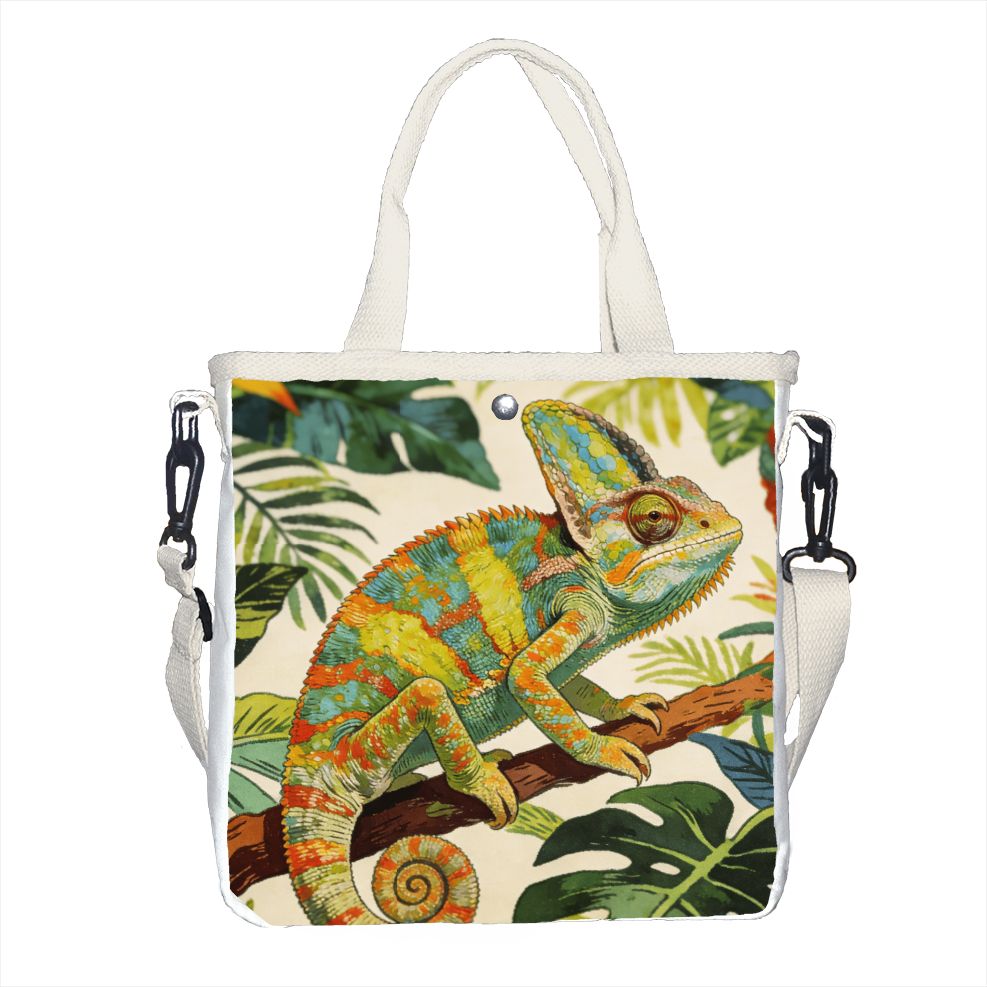 Tropic Strap Vintage - Tas Jinjing Botanical Chameleon Vintage, Tas