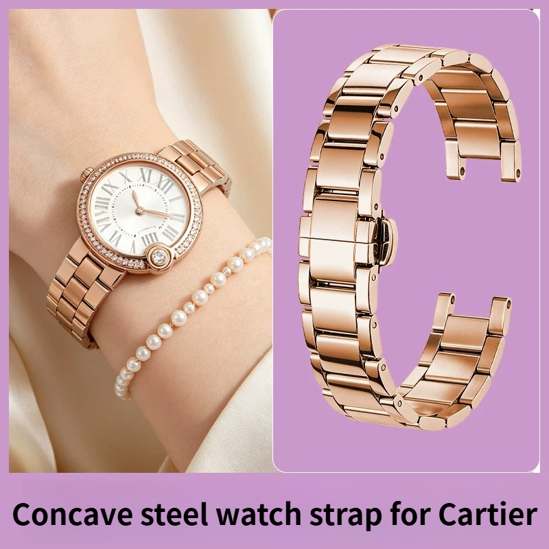 Tali Jam Tangan Wanita Berbaha - Cartier Watch Ballon Bleu ulasan dan harga