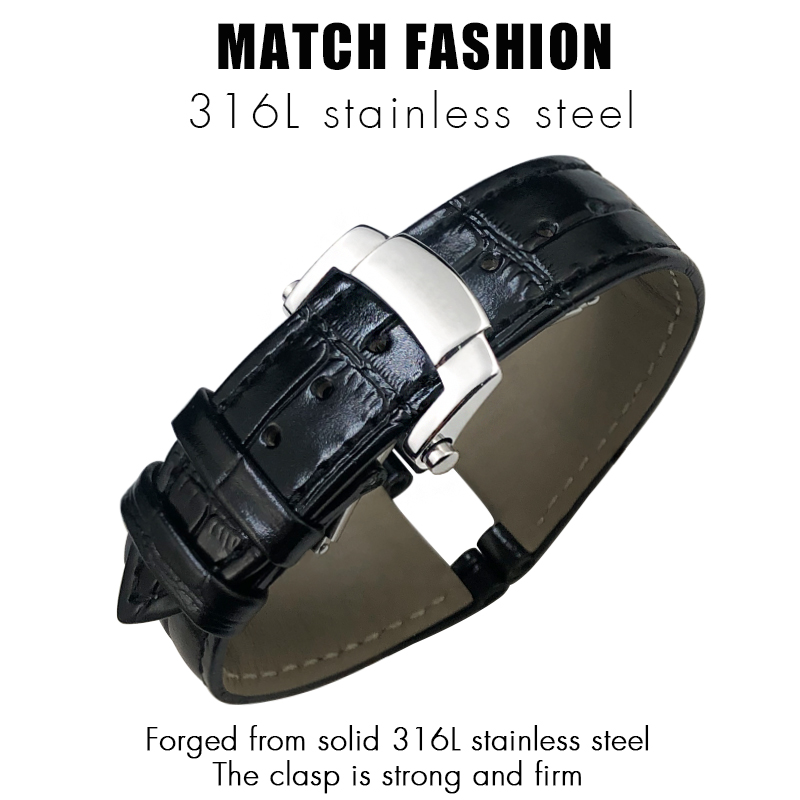 25Mm Cincin Jam Tangan Kulit A - Patek Philippe Watch Nautilus ulasan dan harga