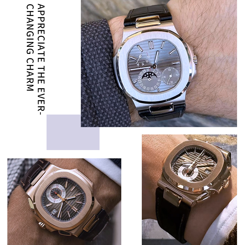 25Mm Cincin Jam Tangan Kulit A - Patek Philippe Watch Nautilus ulasan dan harga