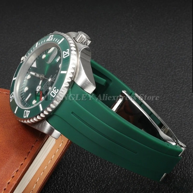 Tali Silikon Ujung Melengkung  - Rolex Watch Submariner ulasan dan harga