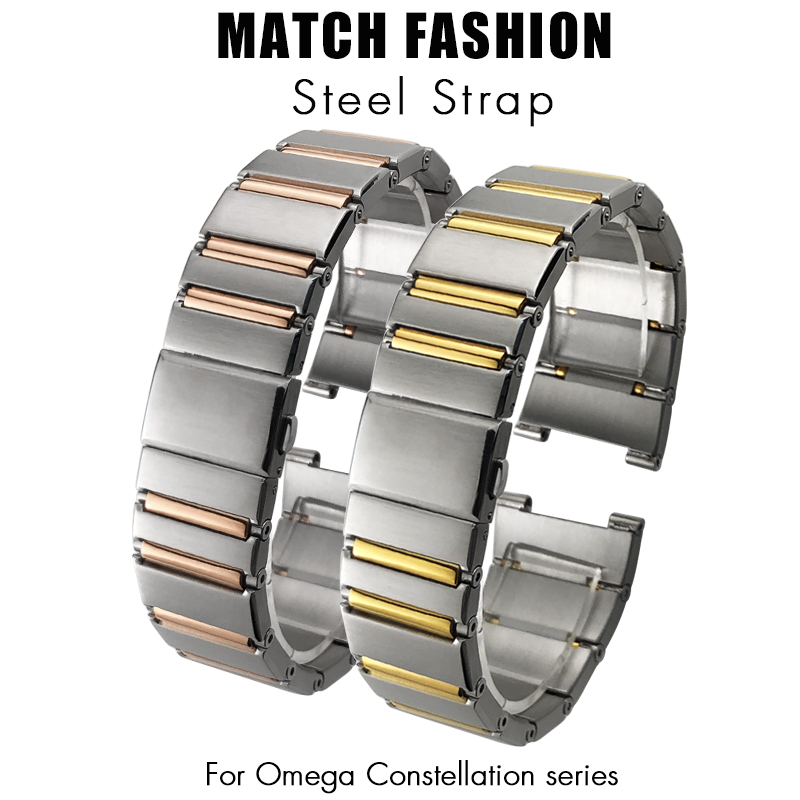 Tali Jam Tangan Baja Tahan Kar - Omega Watch Constellation ulasan dan harga