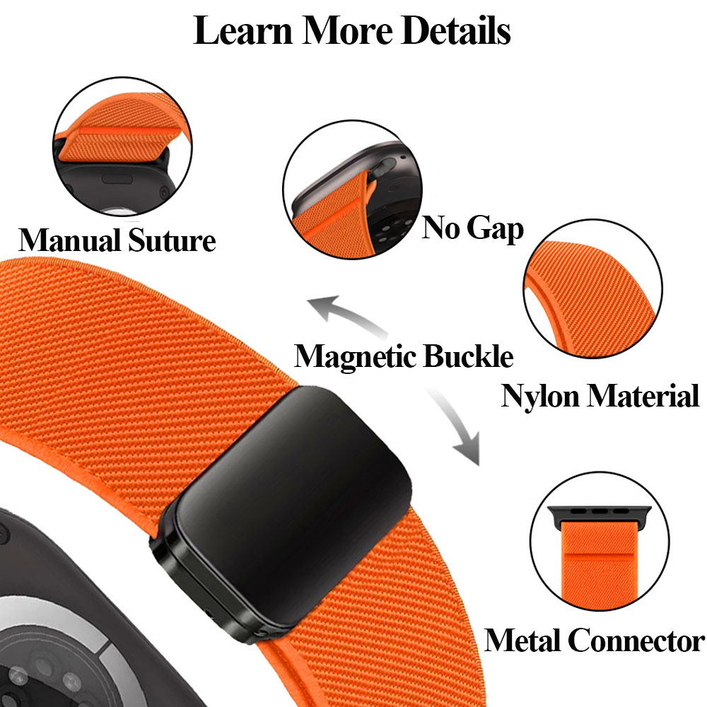 Tali Nilon Untuk Apple Watch U - Milanese Loop Magnetic ulasan dan harga
