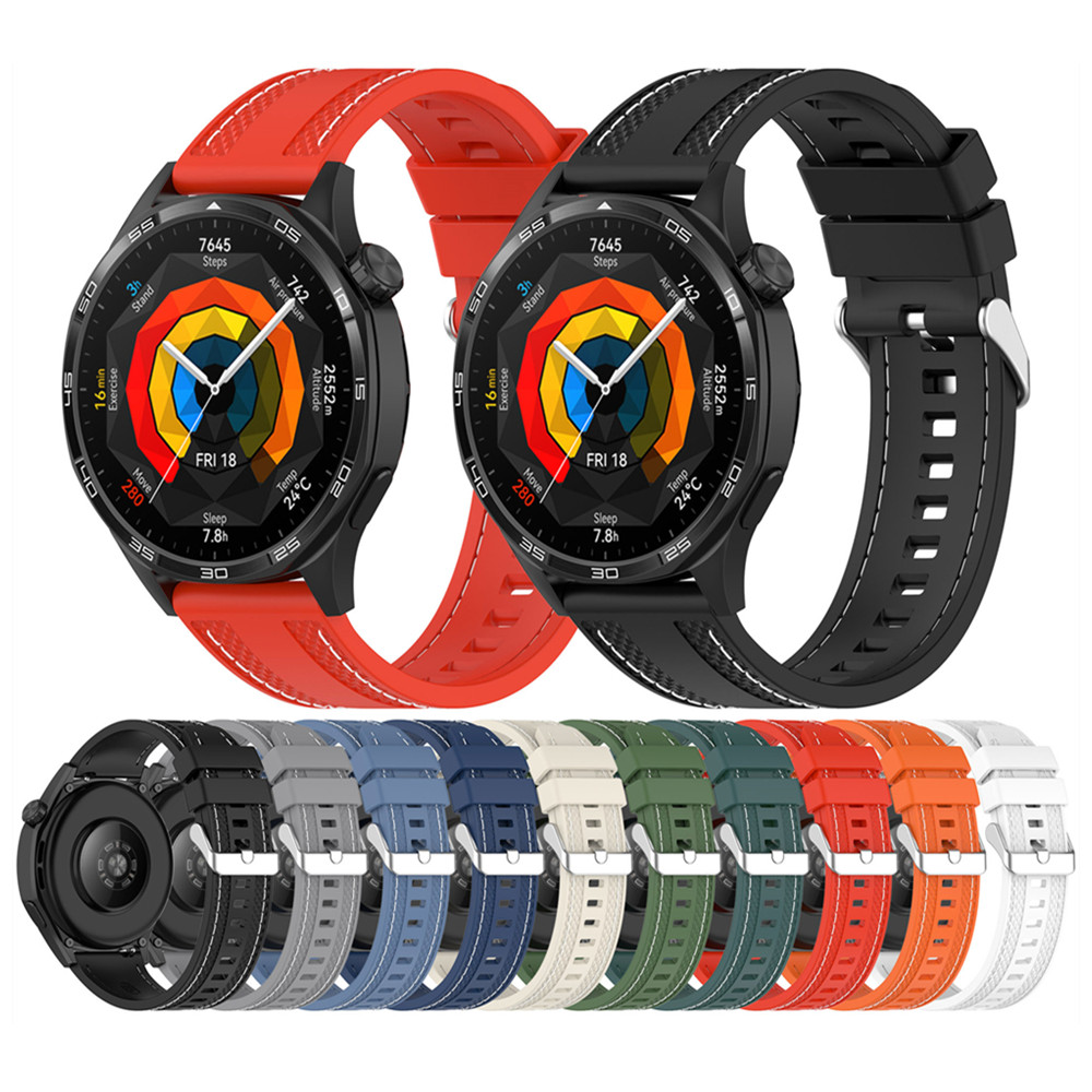 Tali universal silikon jahitan - Silicone Watch Band 22Mm ulasan dan harga