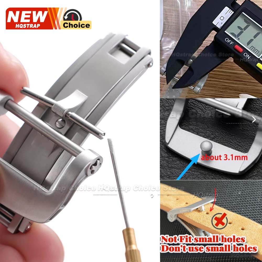 Kancing Lipat Baja Tahan Karat - Butterfly Clasp Deployant ulasan dan harga