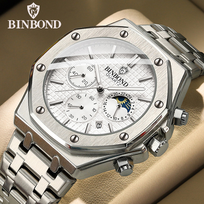 BINBOND jam tangan kuarsa berc - Rolex Watch Daytona ulasan dan harga
