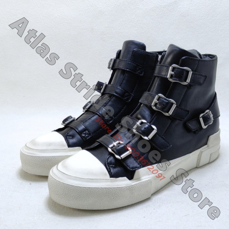 Sepatu Sneakers High Top Kontr - Mesh Strap Metal ulasan dan harga