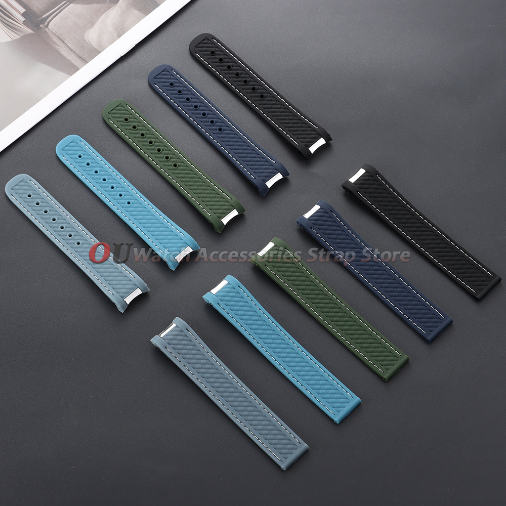 Tali Jam Silikon Ujung Melengk - Omega Watch Seamaster ulasan dan harga