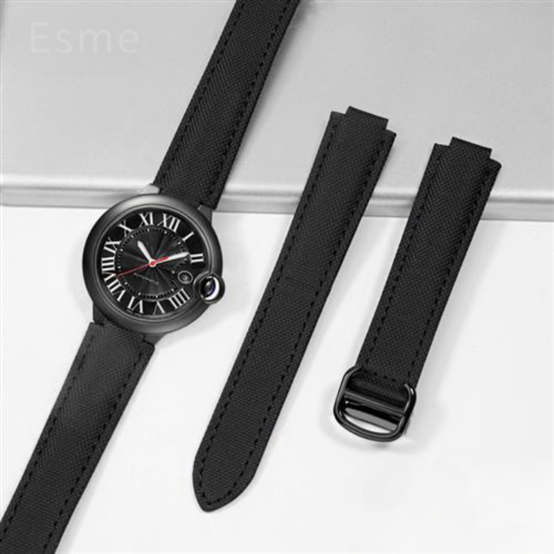 Asli untuk Tali Jam Tangan Nil - Cartier Watch Ballon Bleu ulasan dan harga