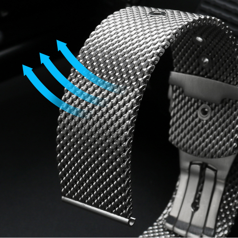 Tali Jam Tangan Milan Jaring B - Mesh Strap Metal ulasan dan harga