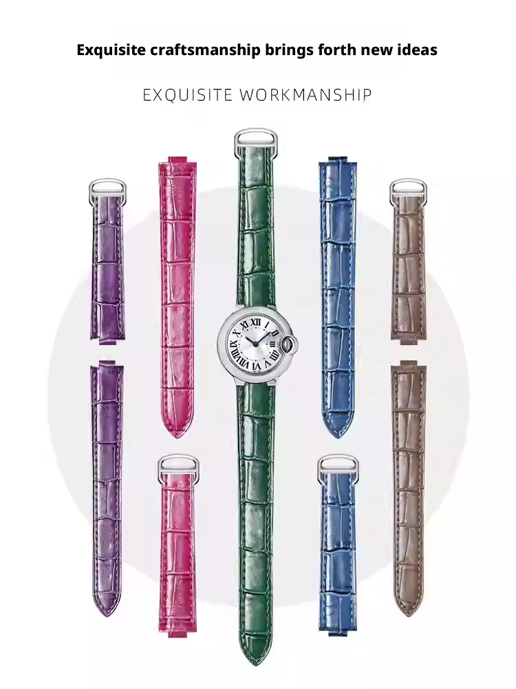 Tali jam tangan kulit untuk Ca - Cartier Watch Ballon Bleu ulasan dan harga