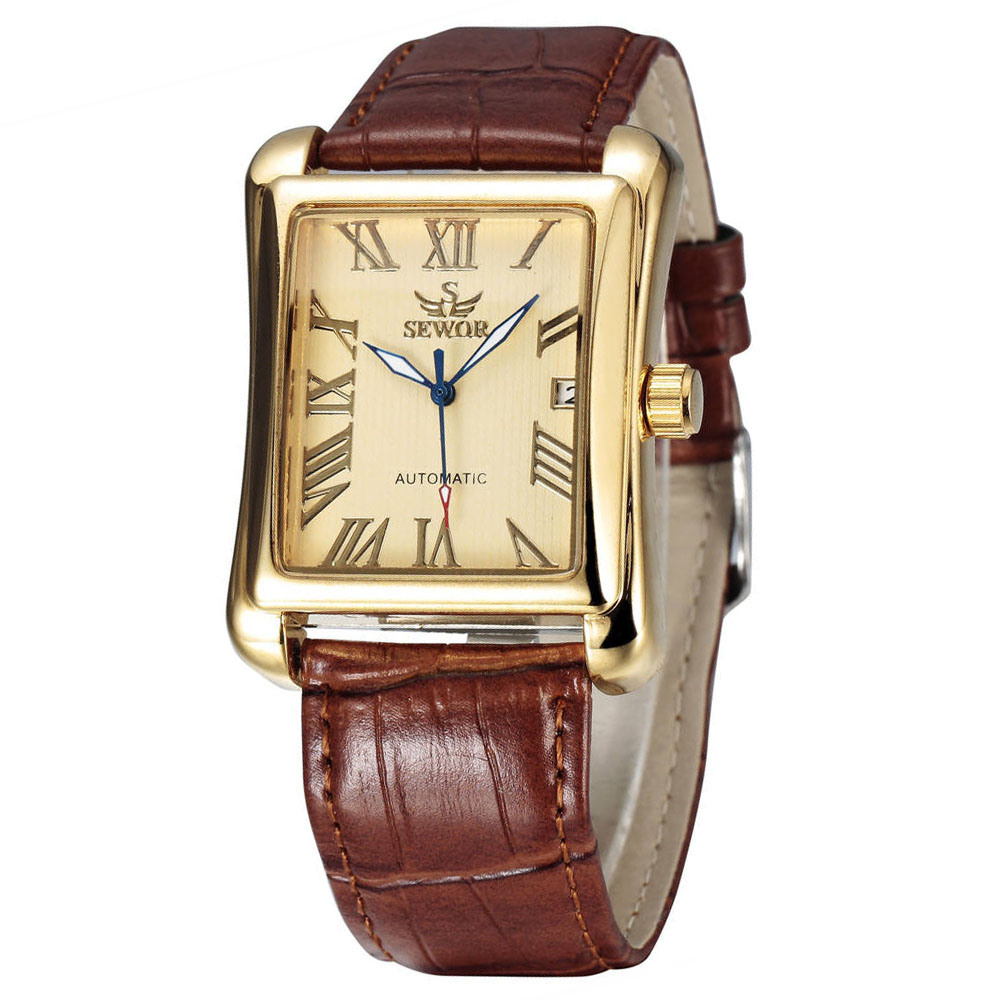 SEWOR Jam Tangan Pria Bermerek - Cartier Watch Santos ulasan dan harga