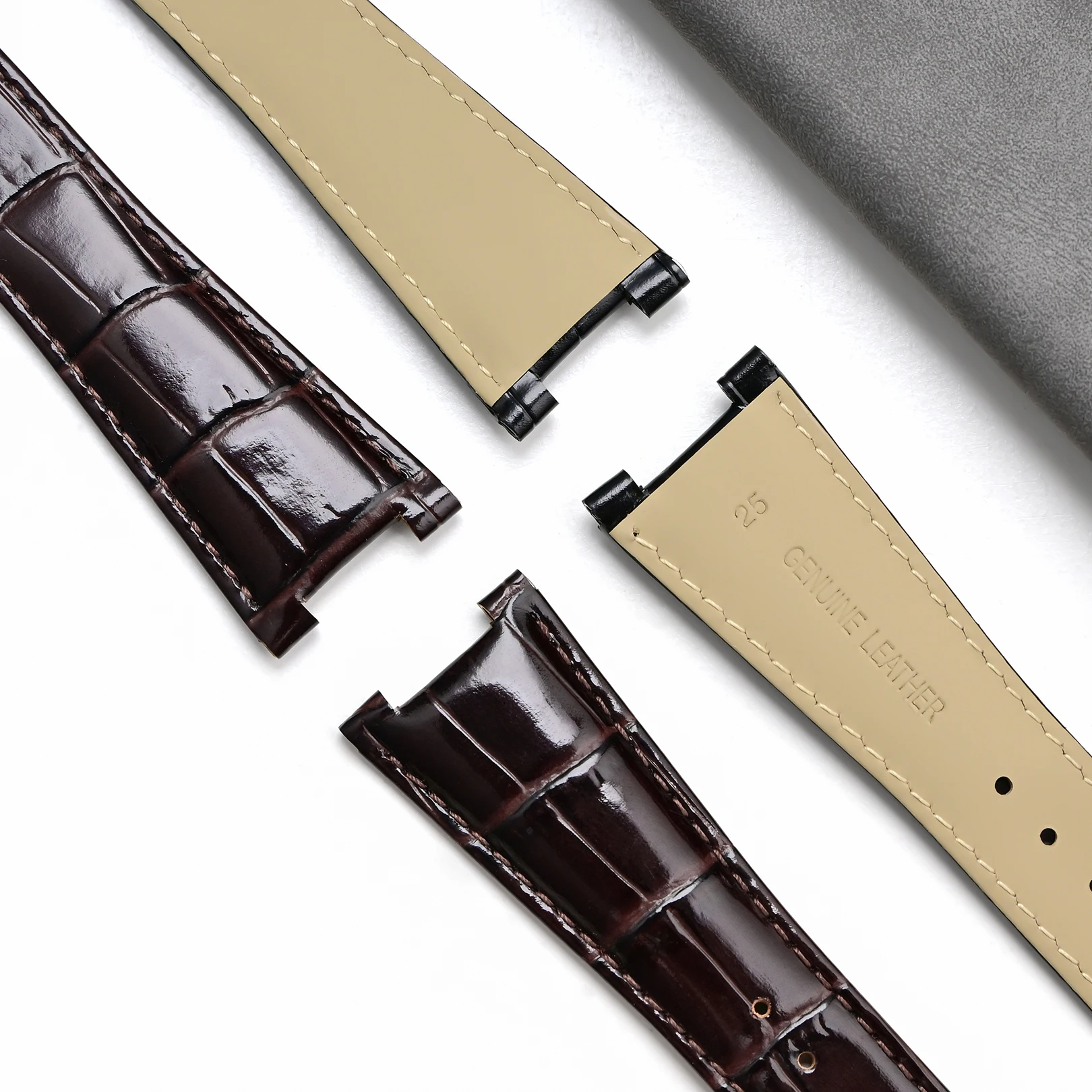 Tali Jam Tangan Kulit Sapi Asl - Omega Watch Constellation ulasan dan harga