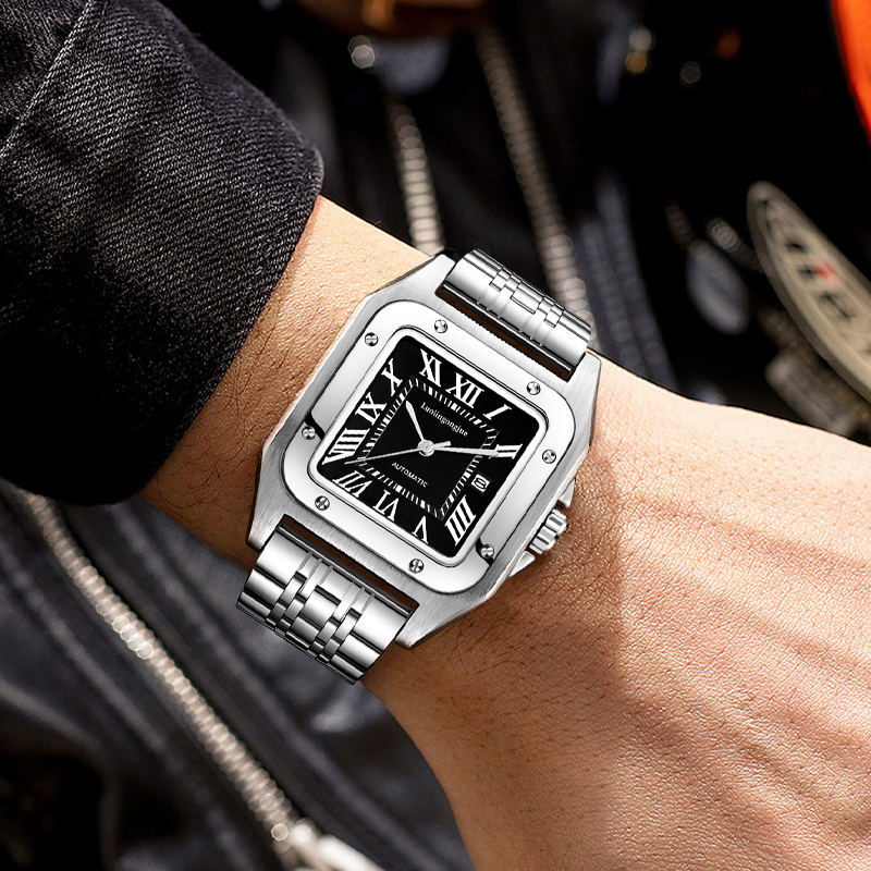 Jam Tangan Mekanis Otomatis Pe - Cartier Watch Santos ulasan dan harga