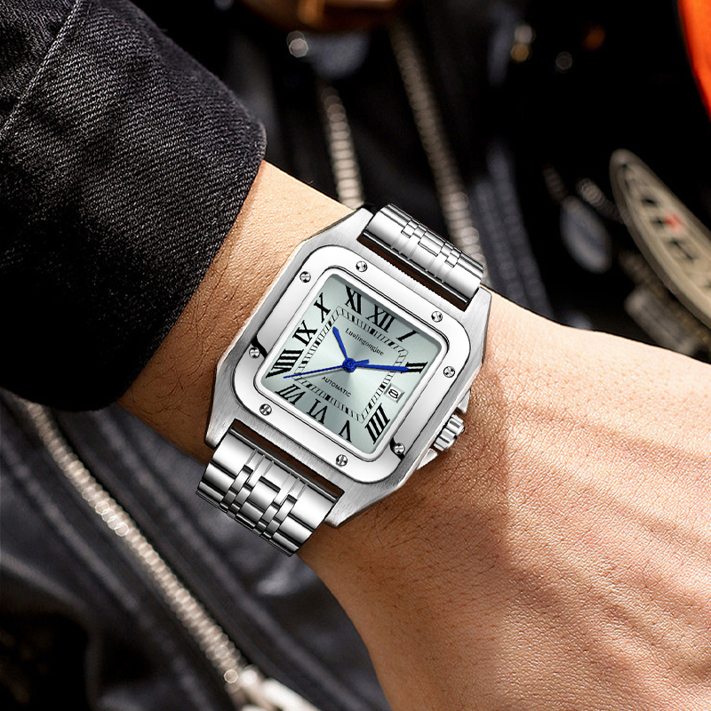 Jam Tangan Mekanis Otomatis Pe - Cartier Watch Santos ulasan dan harga