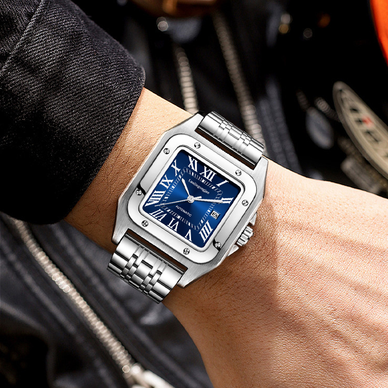 Jam Tangan Mekanis Otomatis Pe - Cartier Watch Santos ulasan dan harga