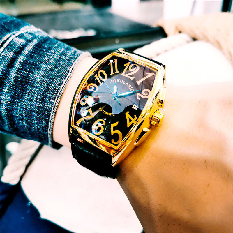 Jam Tangan Mekanis Pria Mewah, - Cartier Watch Santos ulasan dan harga