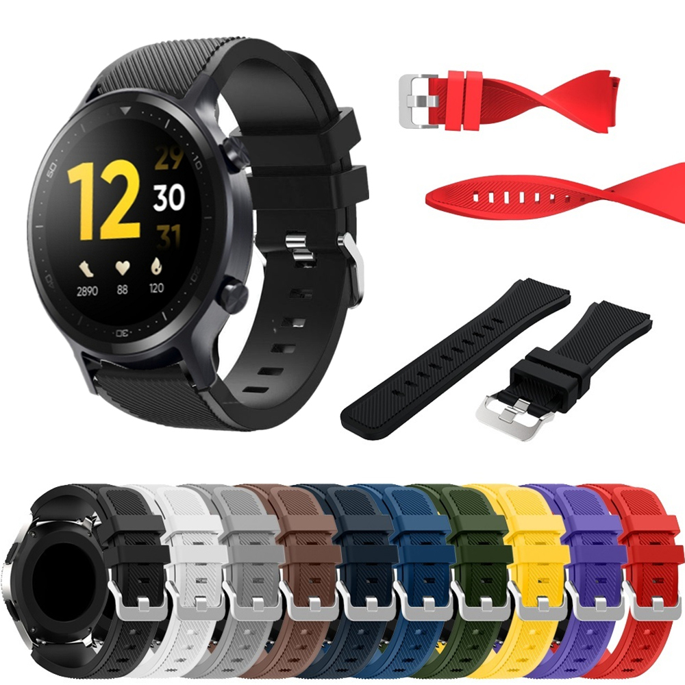 Tali Silikon 22Mm untuk Jam Re - Silicone Watch Band 22Mm ulasan dan harga