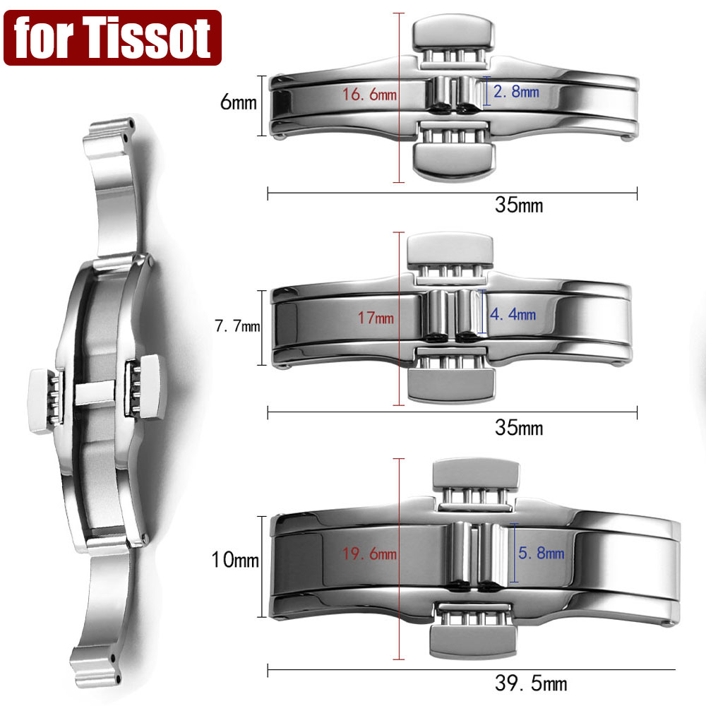 Gesper Kupu-kupu Baja Tahan Ka - Butterfly Clasp Deployant ulasan dan harga