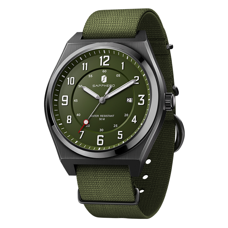 SAPPHERO Jam Tangan Kuarsa Ola - Tropic Strap Vintage ulasan dan harga